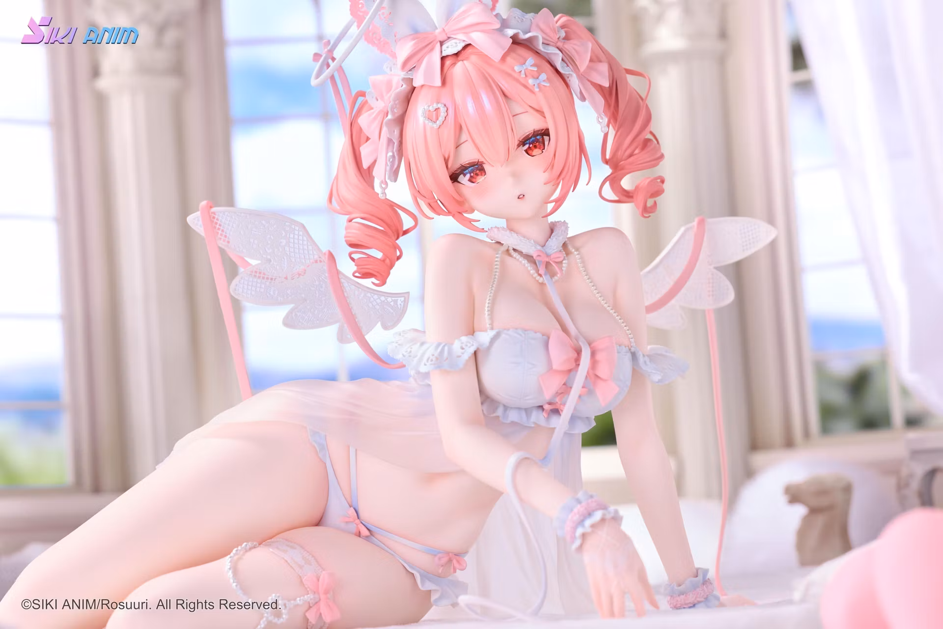 Rosuuri Illustration White Rabbit Rosu (Angel Deluxe Ver.) 1/4 Scale Figure
