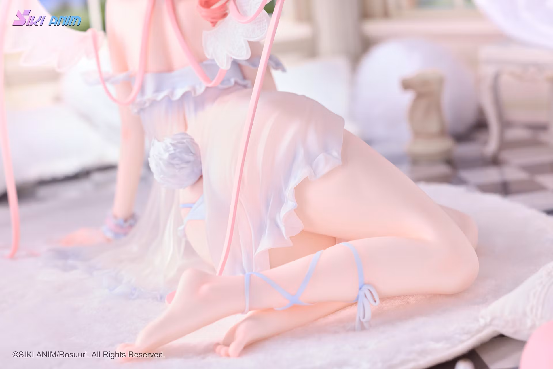 Rosuuri Illustration White Rabbit Rosu (Angel Deluxe Ver.) 1/4 Scale Figure