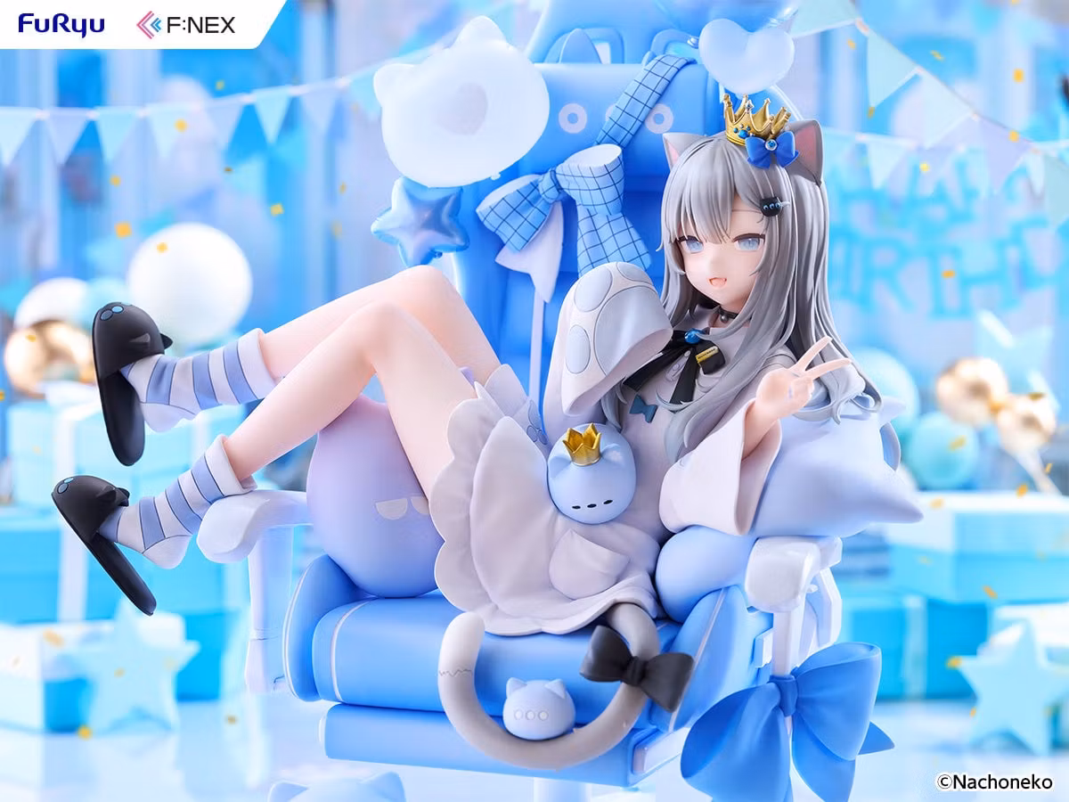 Amashiro Natsuki Illustration F:Nex Nachoneko (Birthday Ver.) 1/7 Scale Figure