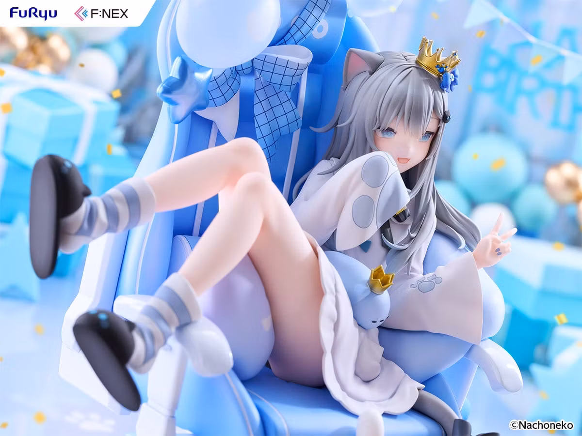 Amashiro Natsuki Illustration F:Nex Nachoneko (Birthday Ver.) 1/7 Scale Figure