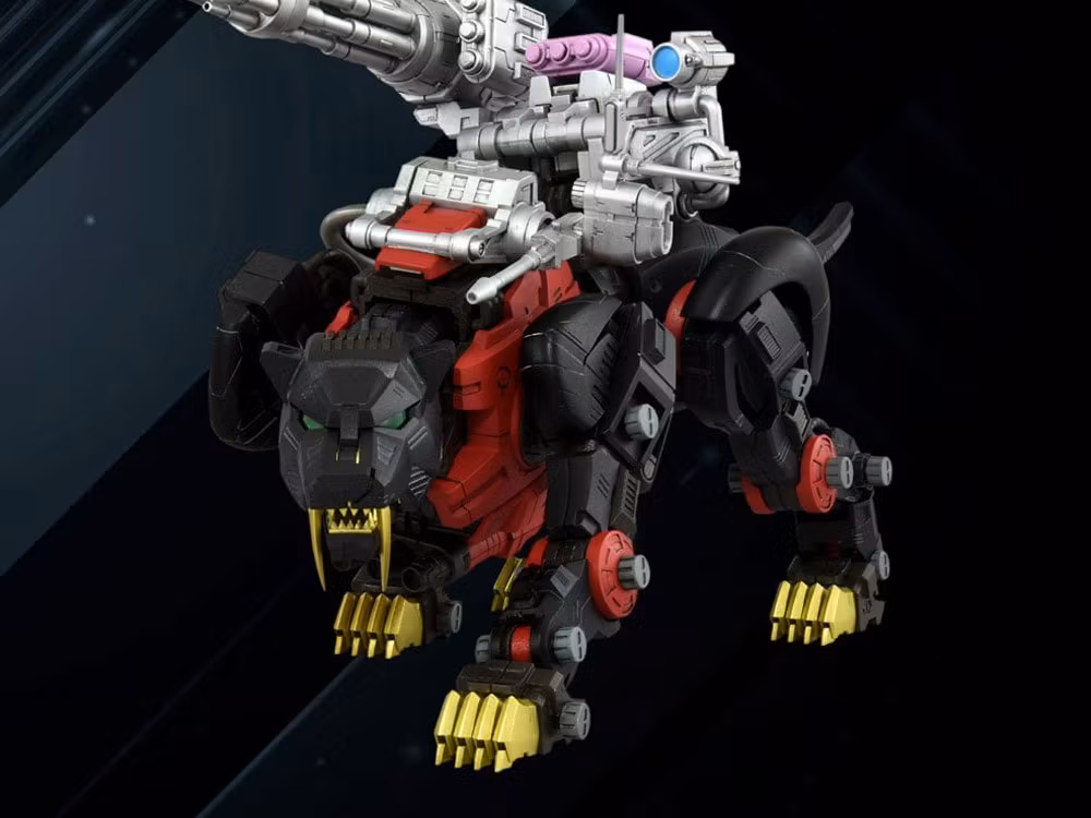 Zoids Realize Model RMZ-006 Saber Tiger Schwarz Special 1/100 Scale Model Kit (Rerelease)