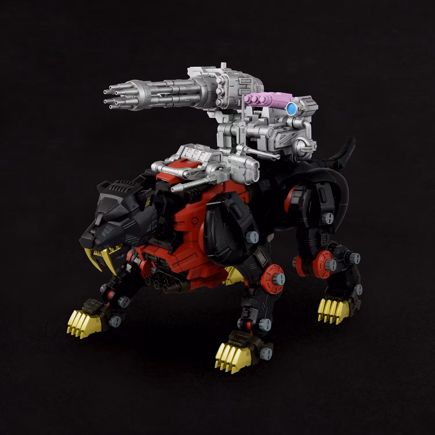 Zoids Realize Model RMZ-006 Saber Tiger Schwarz Special 1/100 Scale Model Kit (Rerelease)