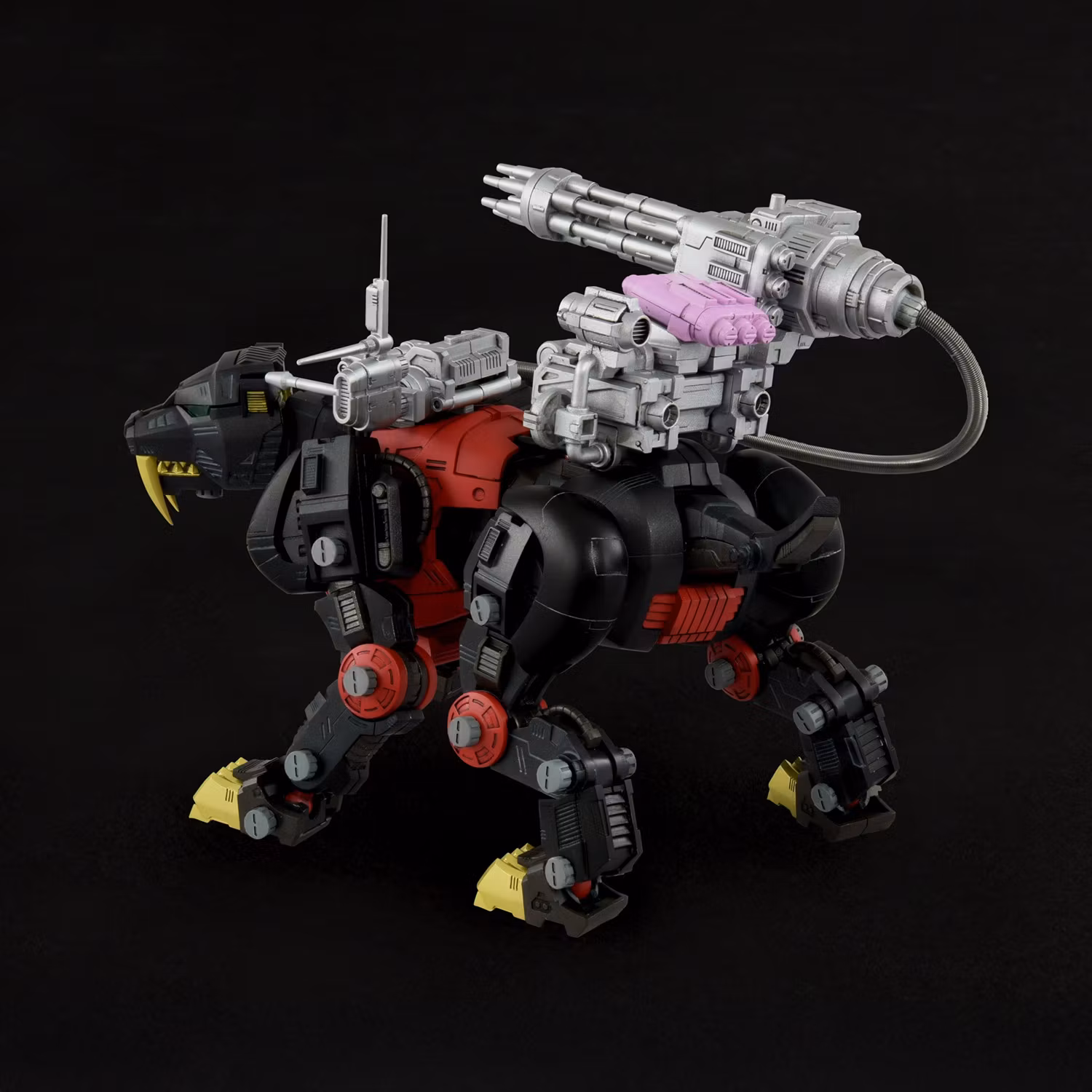 Zoids Realize Model RMZ-006 Saber Tiger Schwarz Special 1/100 Scale Model Kit (Rerelease)
