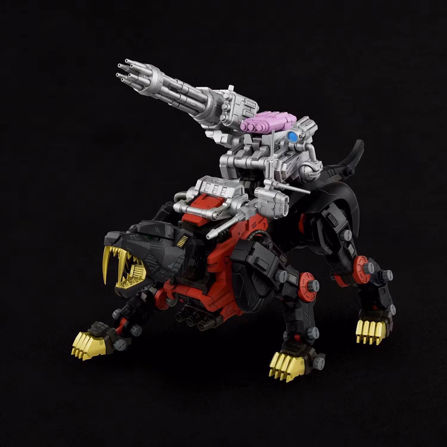 Zoids Realize Model RMZ-006 Saber Tiger Schwarz Special 1/100 Scale Model Kit (Rerelease)