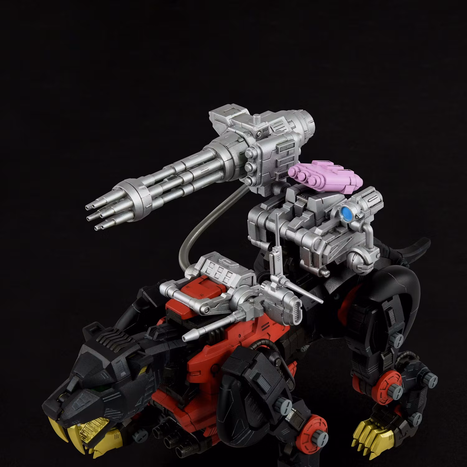Zoids Realize Model RMZ-006 Saber Tiger Schwarz Special 1/100 Scale Model Kit (Rerelease)