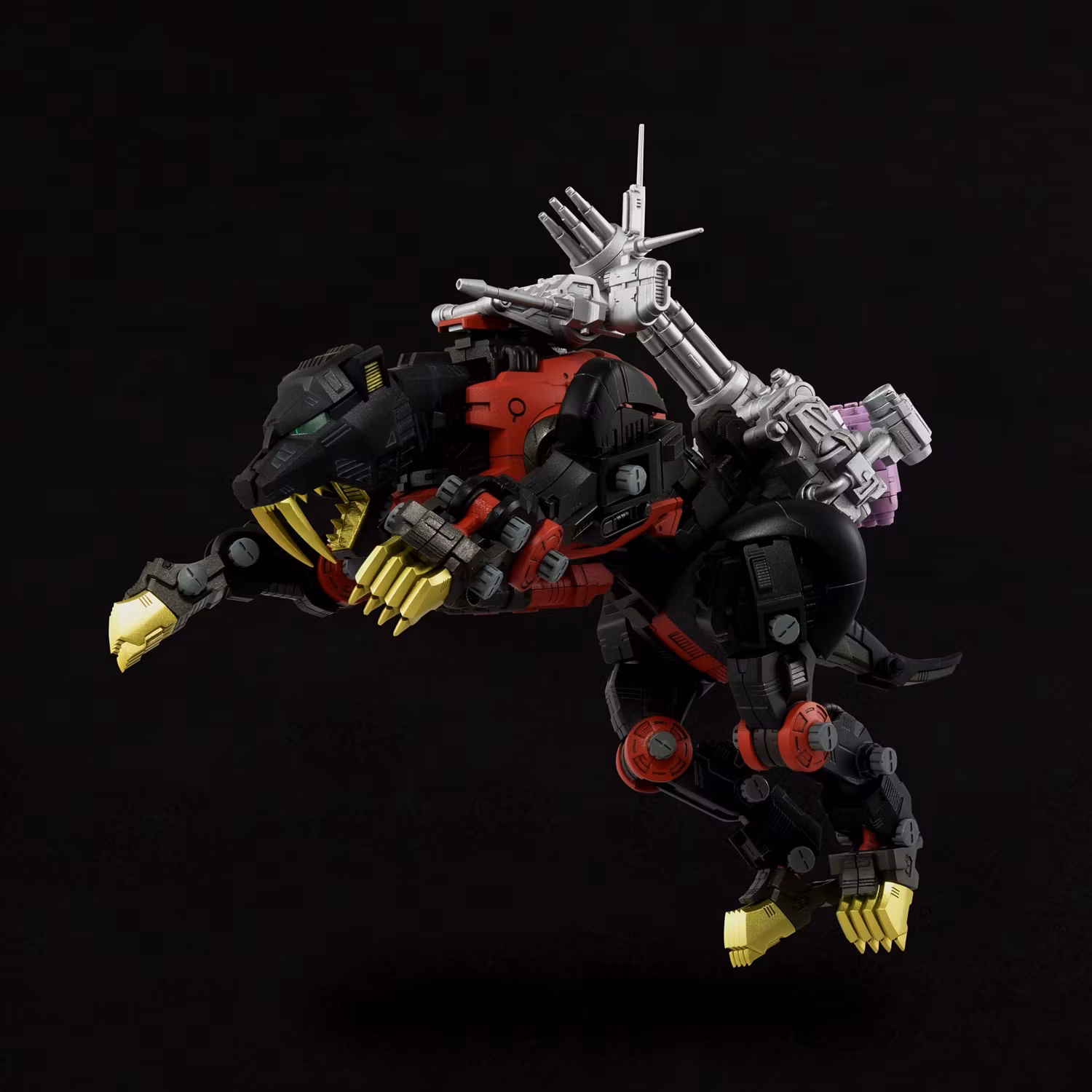 Zoids Realize Model RMZ-006 Saber Tiger Schwarz Special 1/100 Scale Model Kit (Rerelease)