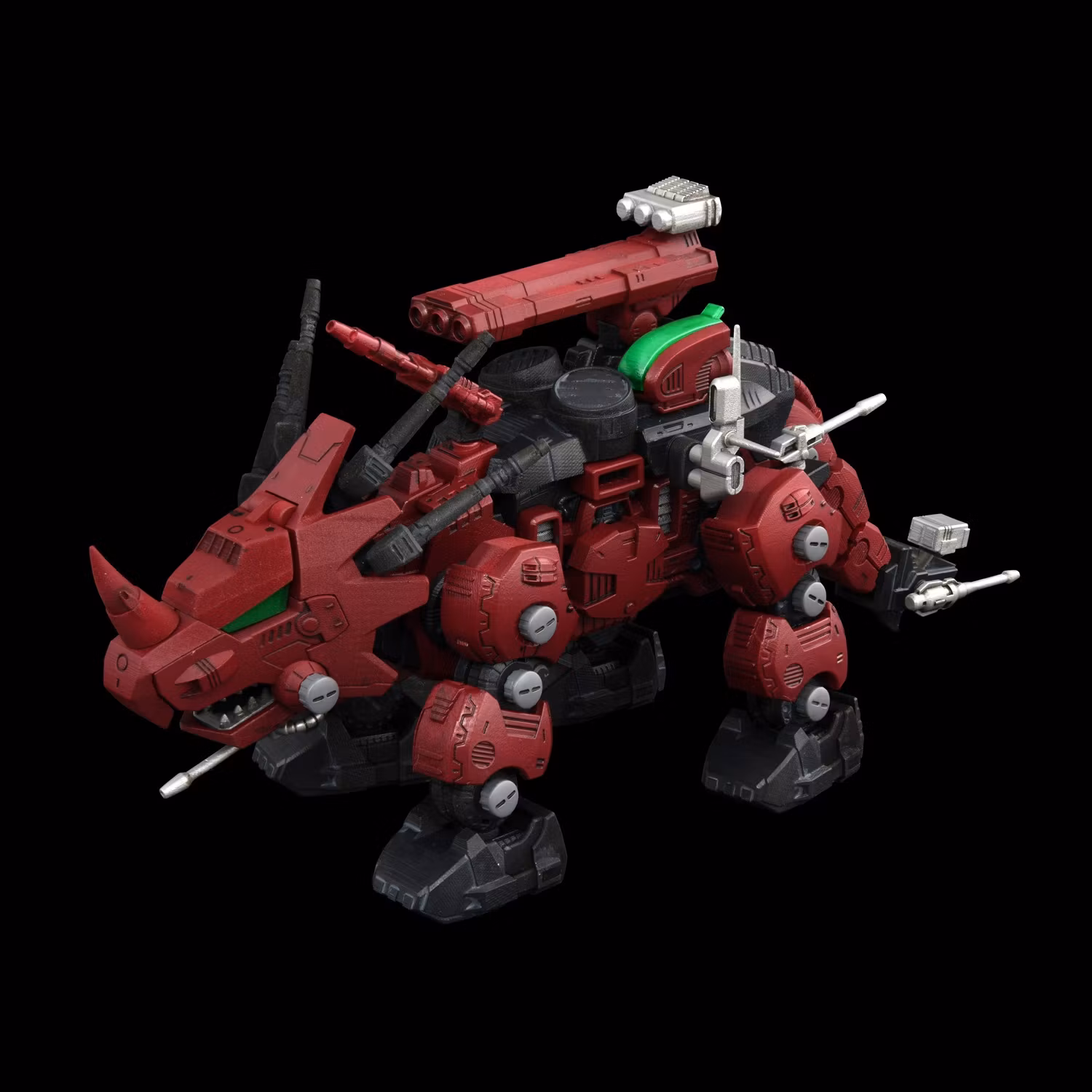 Zoids Realize Model RMZ-014 Red Horn Gyulos Color 1/100 Scale Model Kit (Rerelease)