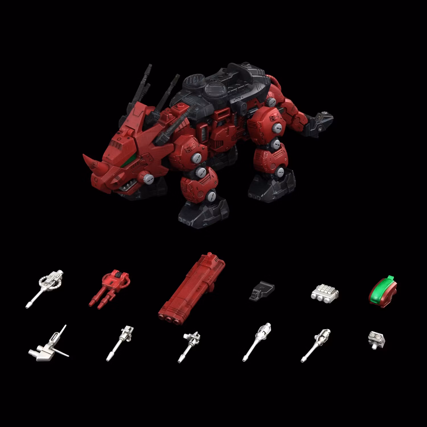Zoids Realize Model RMZ-014 Red Horn Gyulos Color 1/100 Scale Model Kit (Rerelease)
