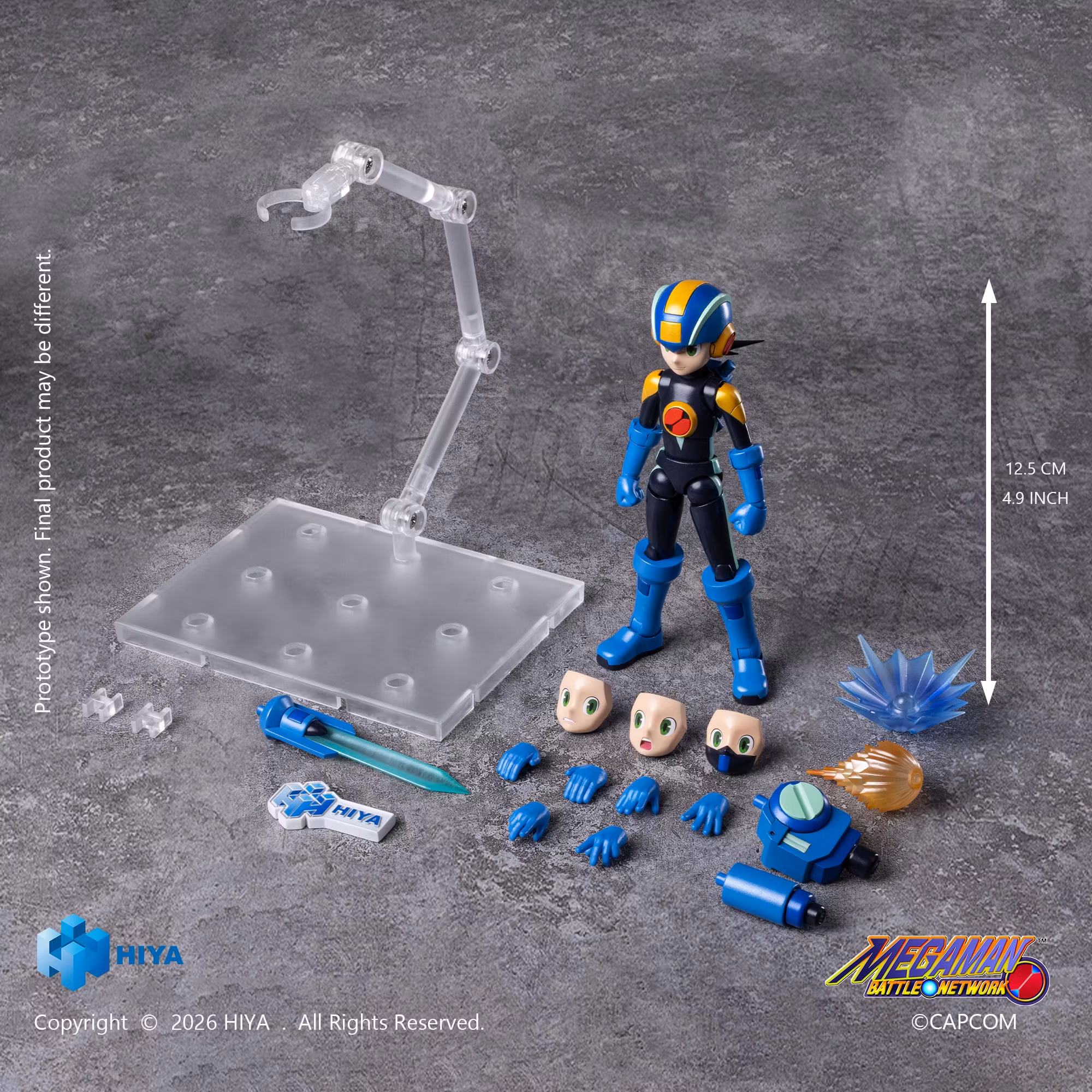 Mega Man Battle Network Exquisite Basic MegaMan.EXE Action Figure