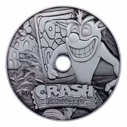 Crash Bandicoot Replica Metal CD-ROM Collectible Limited Edition