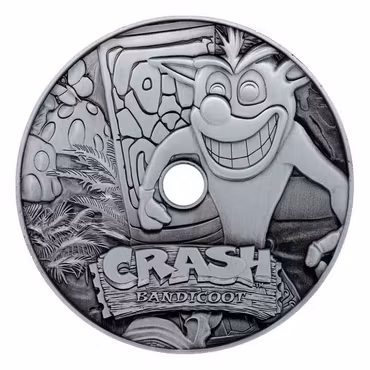 Crash Bandicoot Replica Metal CD-ROM Collectible Limited Edition
