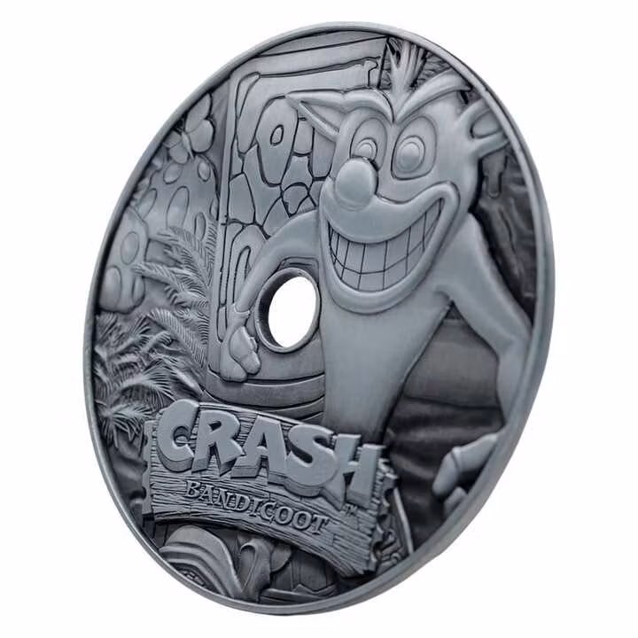 Crash Bandicoot Replica Metal CD-ROM Collectible Limited Edition