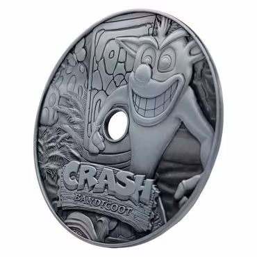 Crash Bandicoot Replica Metal CD-ROM Collectible Limited Edition
