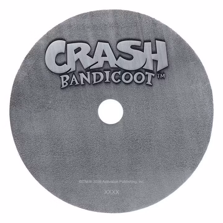 Crash Bandicoot Replica Metal CD-ROM Collectible Limited Edition