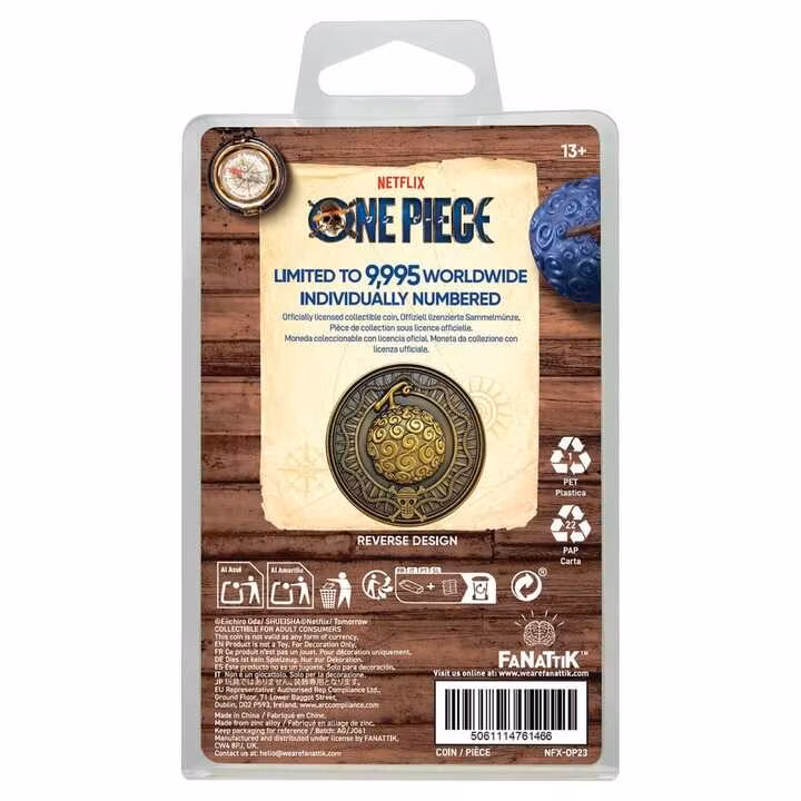 One Piece Collectable Coin Gum Gum Coin Limited Edition
