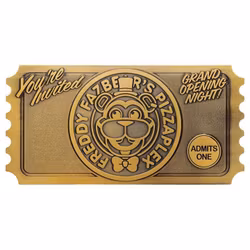 Five Nights at Freddy's Replica Pizzaplex Opening Night Ticket Limited Edition