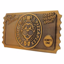 Five Nights at Freddy's Replica Pizzaplex Opening Night Ticket Limited Edition