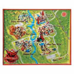 Fallout Replica Metal Map Nuka-World Limited Edition