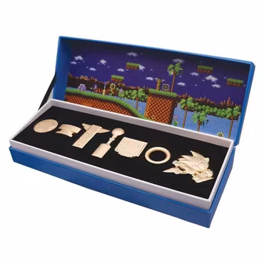 Sonic the Hedgehog Replica Commemorative Icons Set Limited Edition