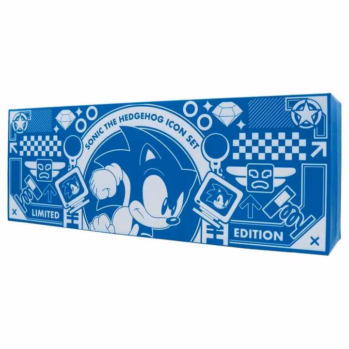 Sonic the Hedgehog Replica Commemorative Icons Set Limited Edition