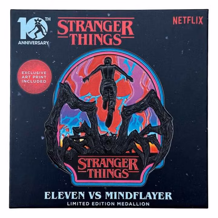 Stranger Things Medallion Eleven & Mind Flayer Limited Edition