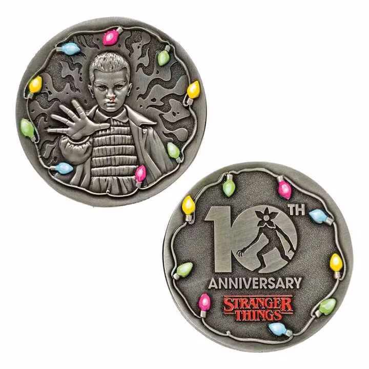 Stranger Things Collectable Coin 10th Anniversary Eleven Limited Edition