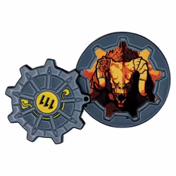 Fallout Pin Badge Vault Door 111 Limited Edition Hinged