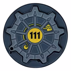 Fallout Pin Badge Vault Door 111 Limited Edition Hinged