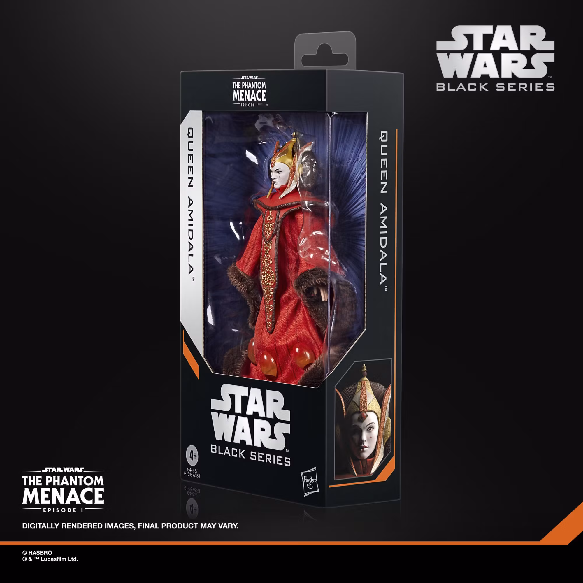 Star Wars: Black Series Queen Amidala (The Phantom Menace) Action Figure