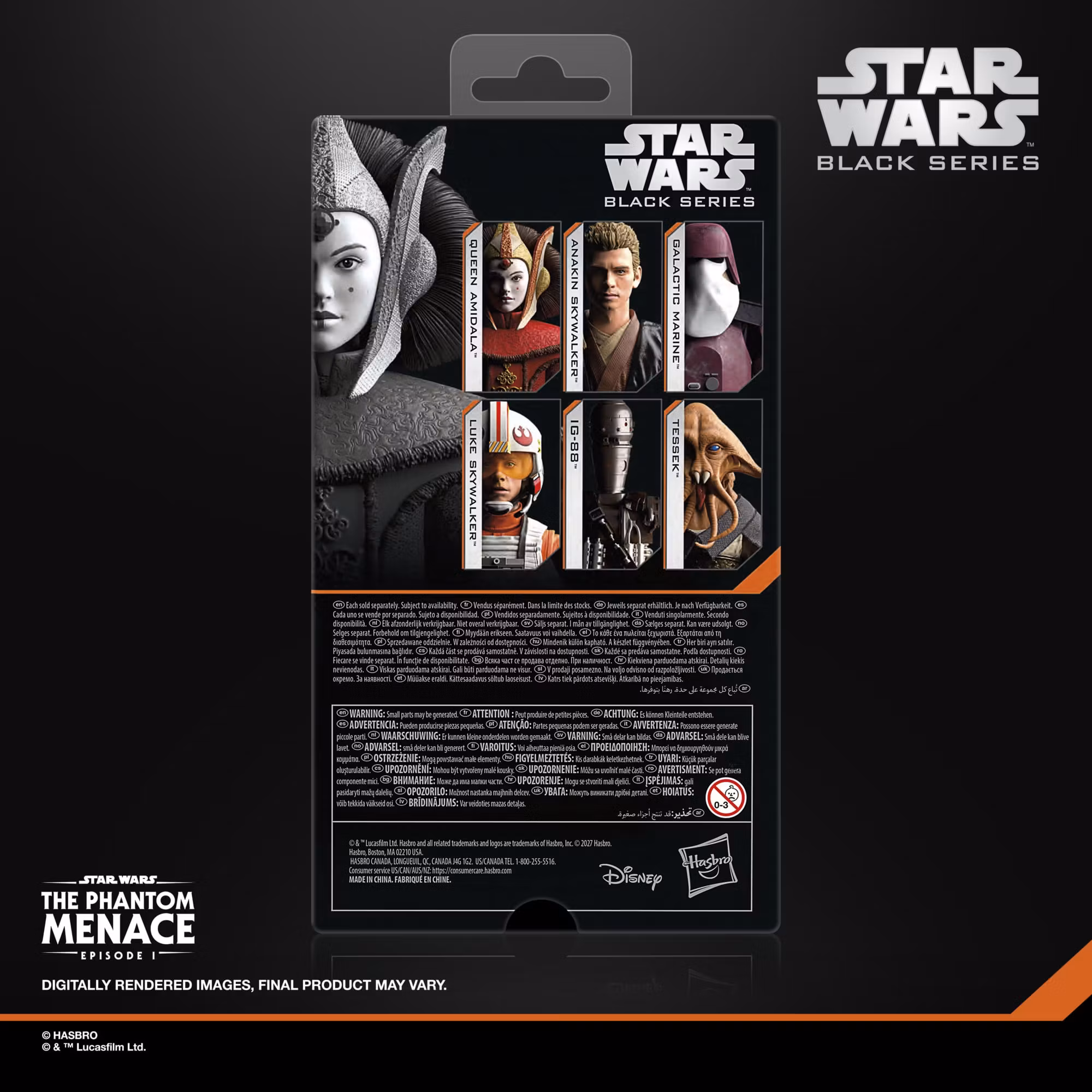 Star Wars: Black Series Queen Amidala (The Phantom Menace) Action Figure
