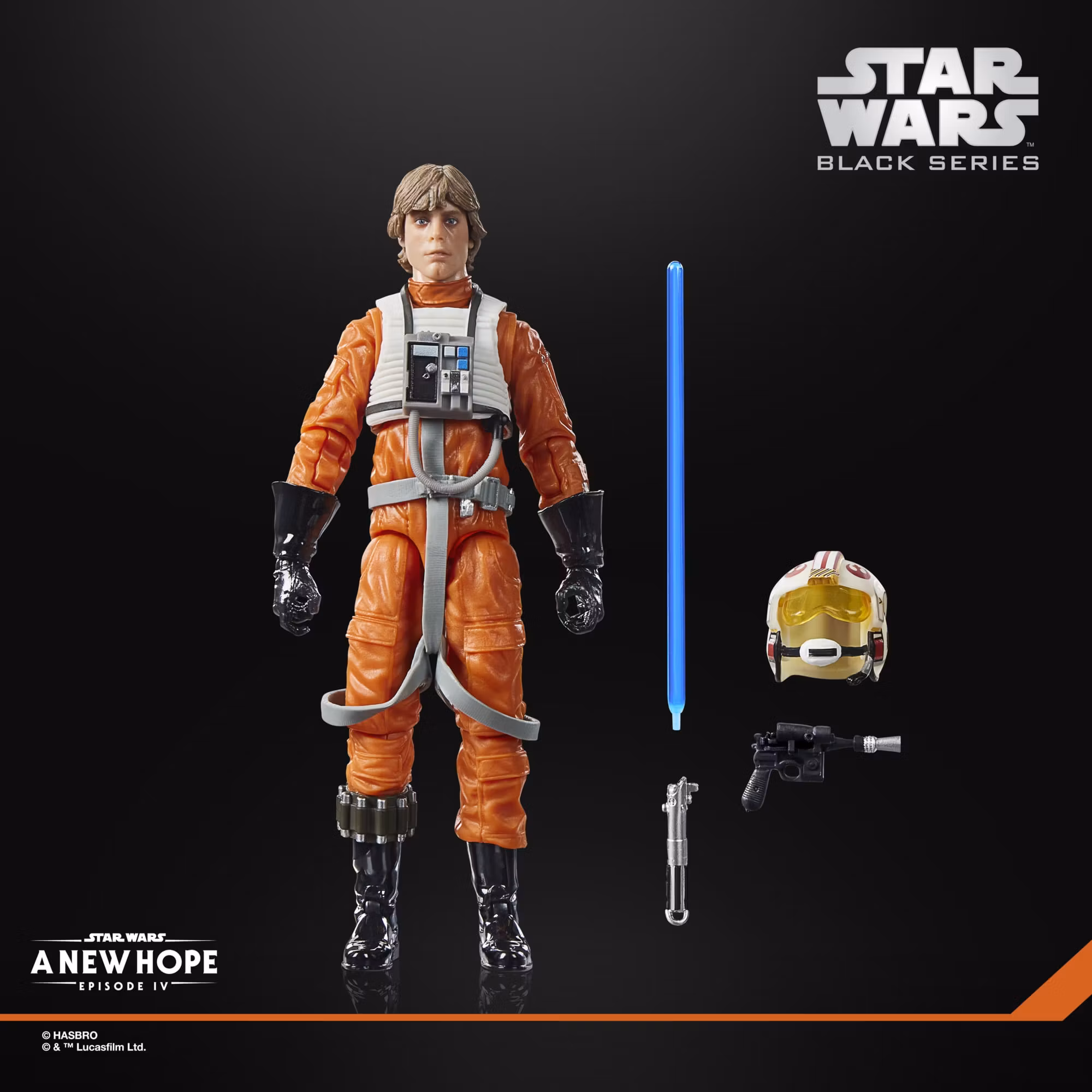Star Wars: Black Series Luke Skywalker (X-Wing Pilot) Action Figure (A New Hope)