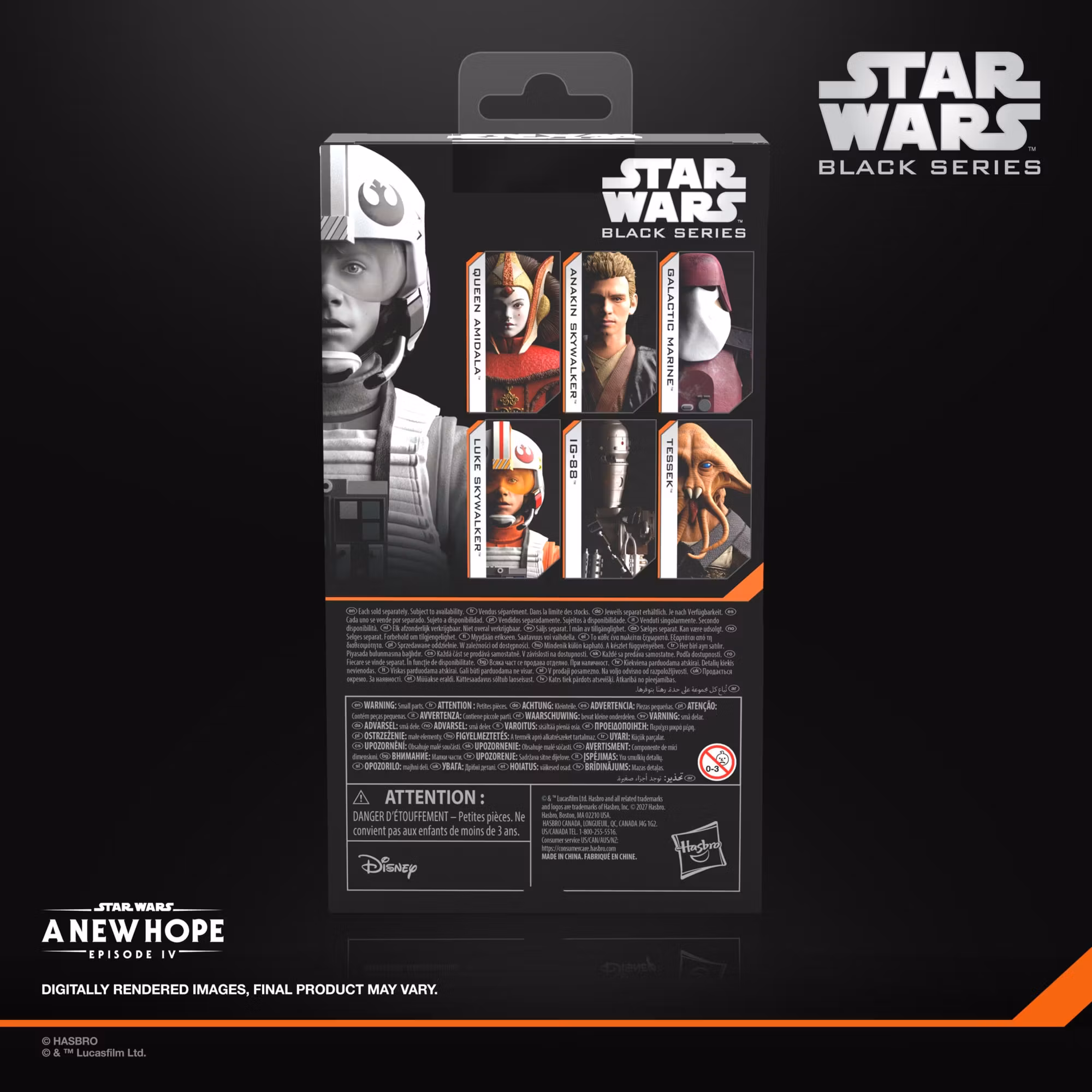 Star Wars: Black Series Luke Skywalker (X-Wing Pilot) Action Figure (A New Hope)