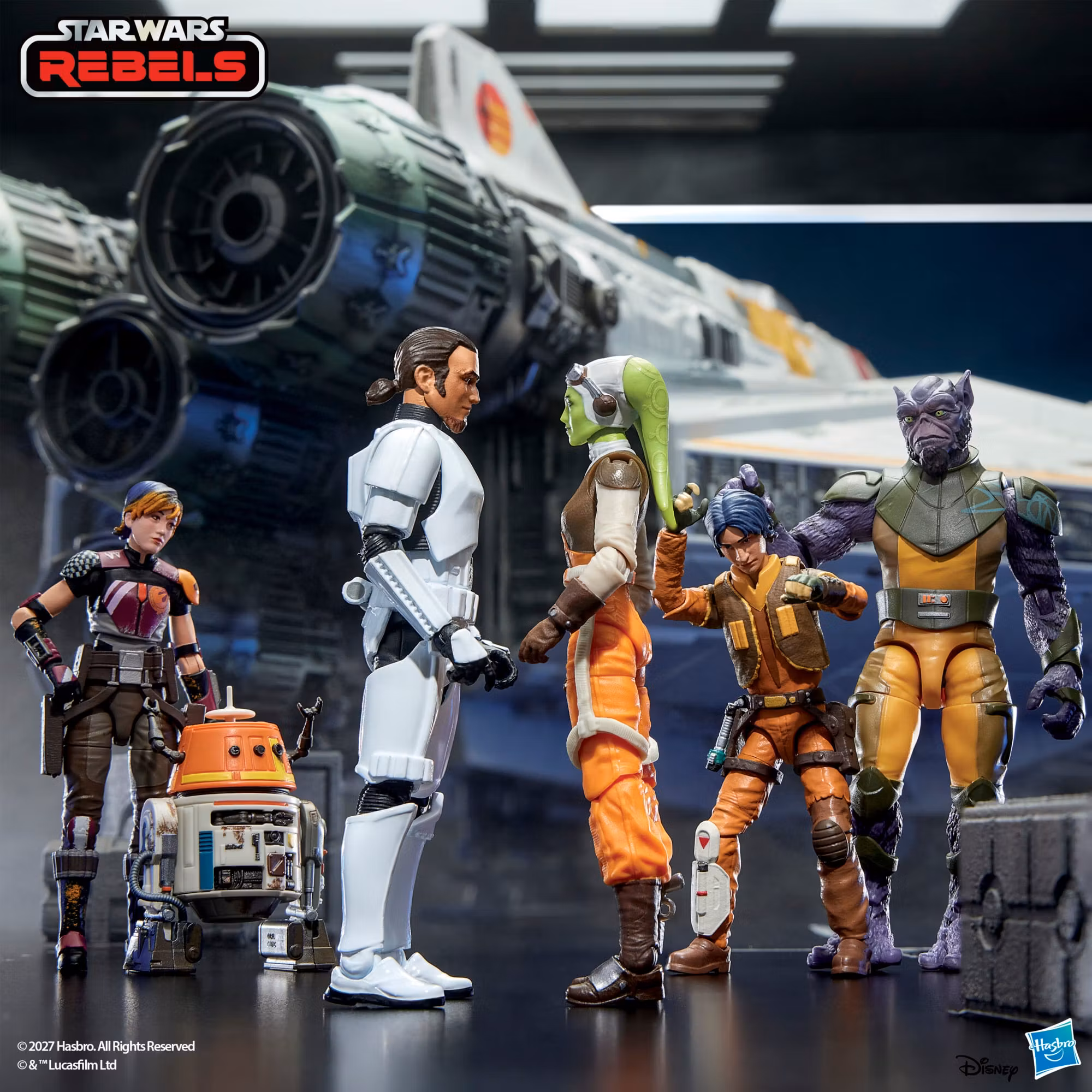 Star Wars: The Vintage Collection Sabine Wren, Ezra Bridger, and Kanan Jarrus Action Figure Three-Pack (Rebels)