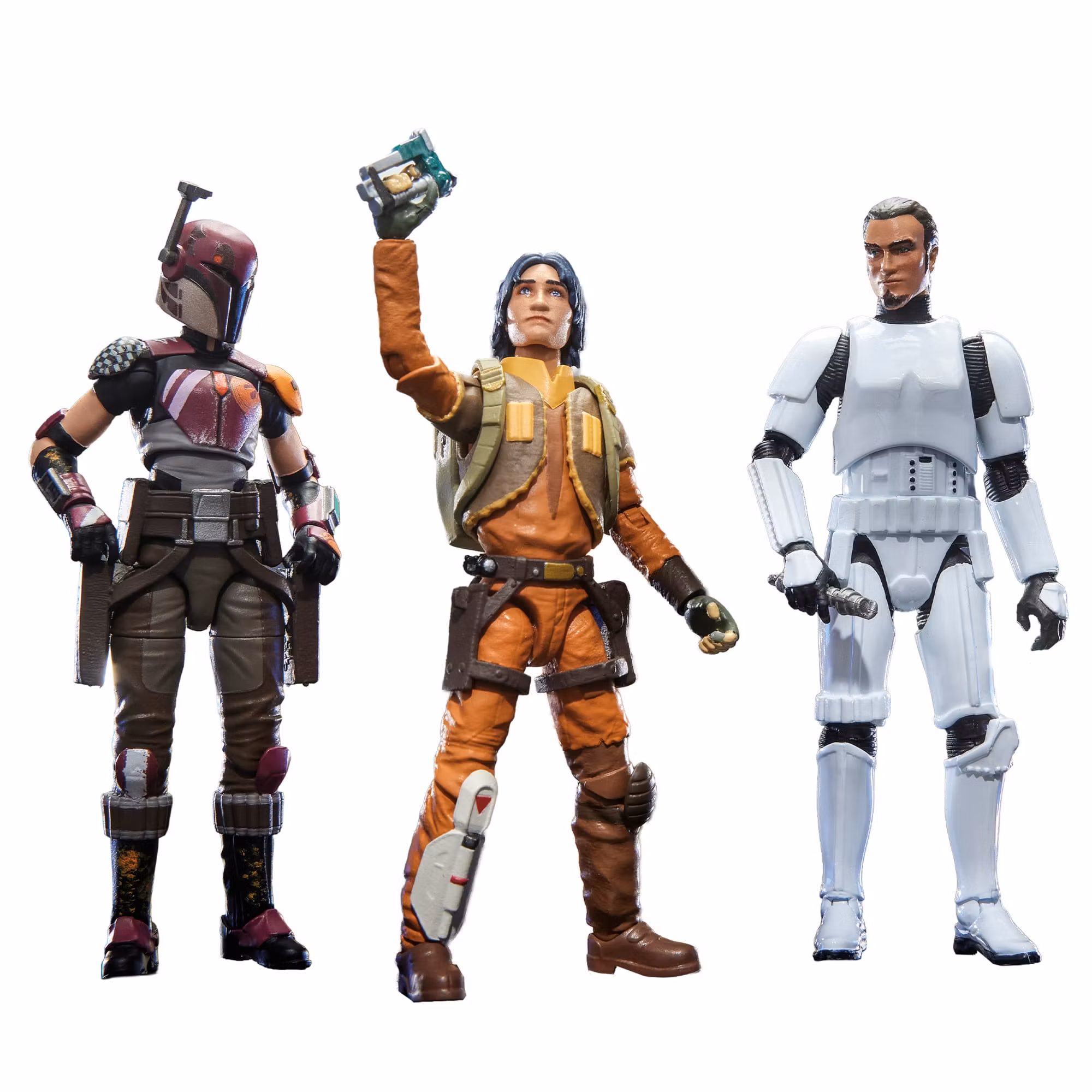 Star Wars: The Vintage Collection Sabine Wren, Ezra Bridger, and Kanan Jarrus Action Figure Three-Pack (Rebels)