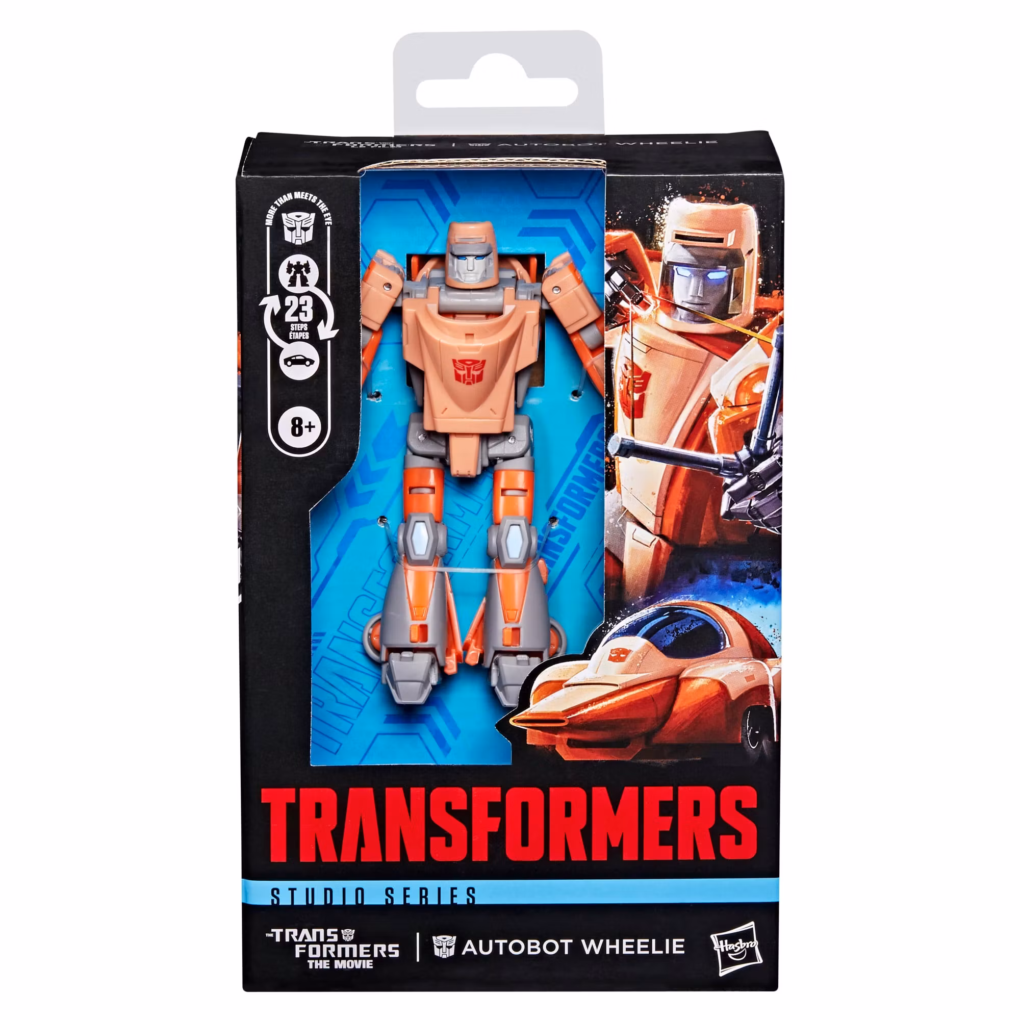 The Transformers: The Movie Studio Series Deluxe Class Autobot Wheelie Action Figure
