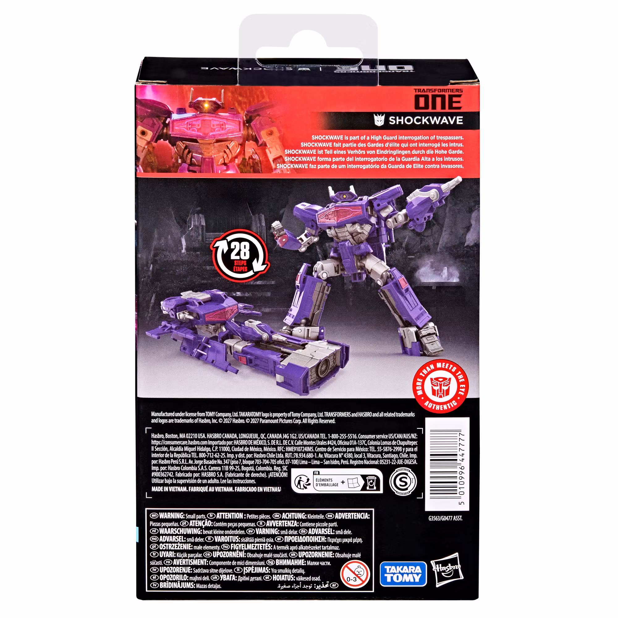 Transformers: One Studio Series Deluxe Class Shockwave Action Figure