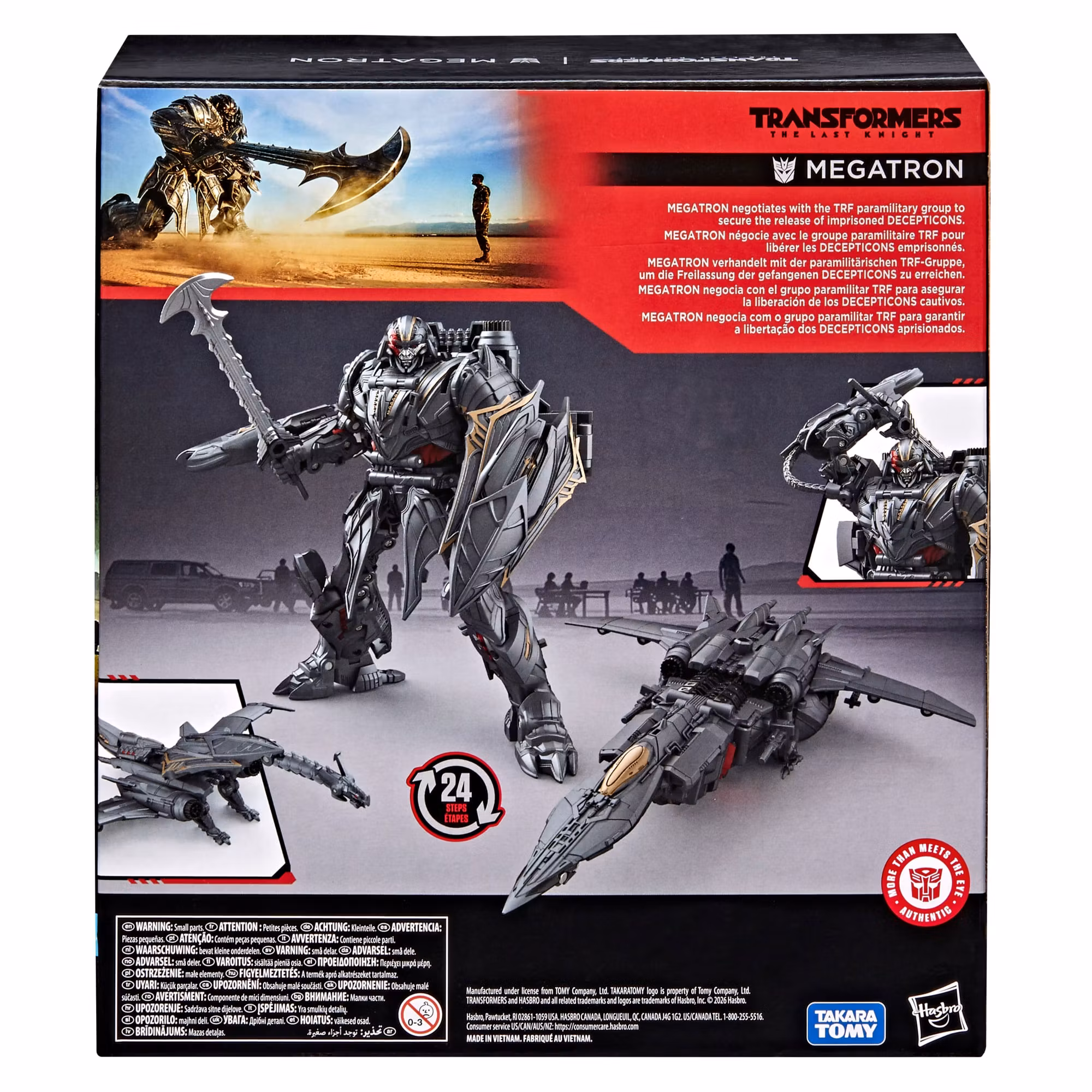 Transformers: The Last Knight Studio Series Leader Class Megatron Action Figure