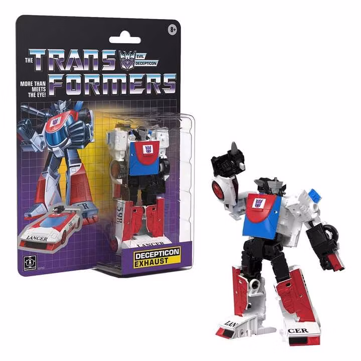 Transformers Retro G1 Decepticon Exhaust Action Figure