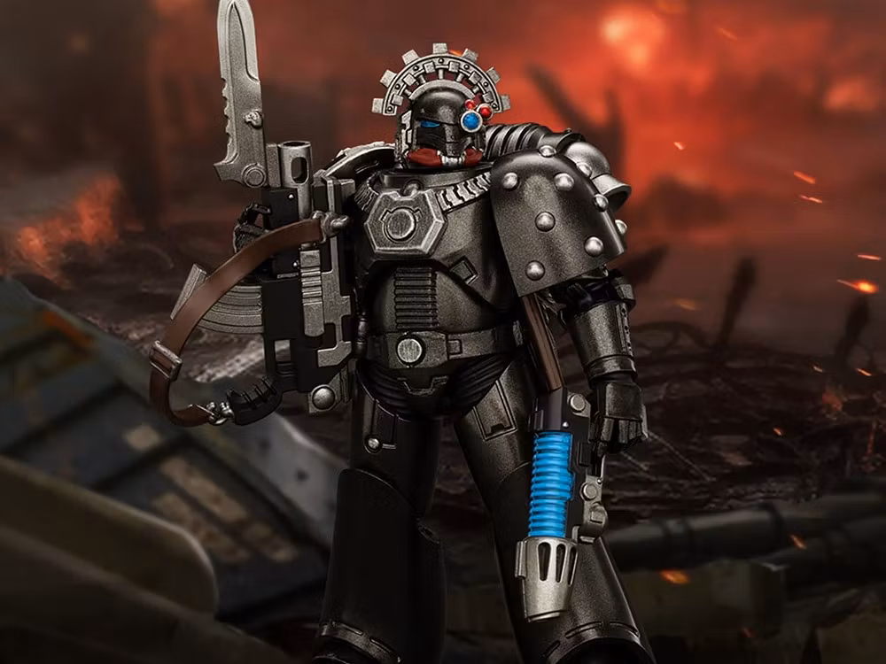 Warhammer: The Horus Heresy Iron Hands MKVI Tactical Sergeant 1/18 Scale Action Figure