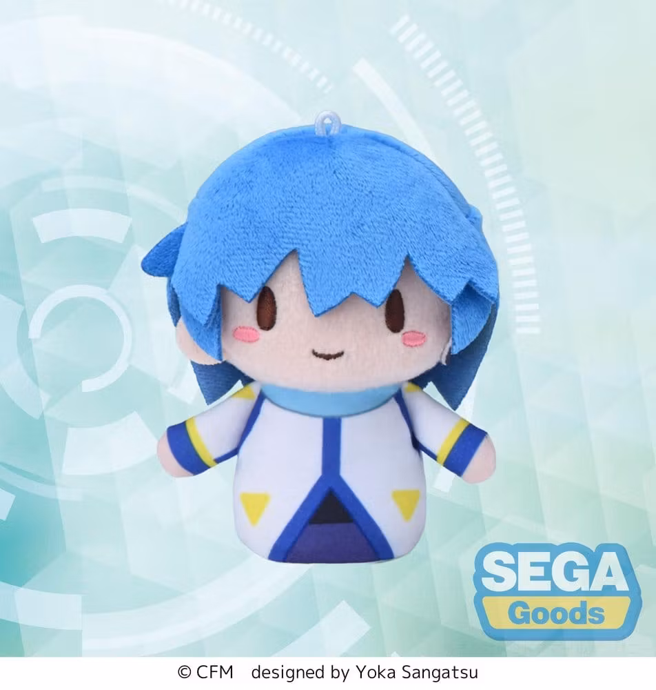 Vocaloid Fuwa Petit Plush Kaito Finger Mascot