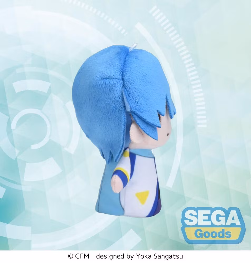 Vocaloid Fuwa Petit Plush Kaito Finger Mascot