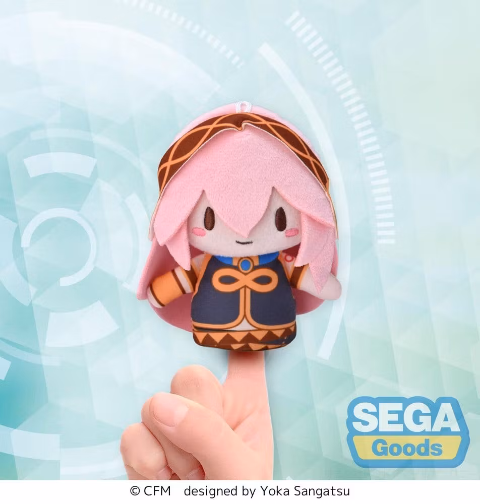 Megurine Luka Fuwa Petit Plush Figure Finger Mascot