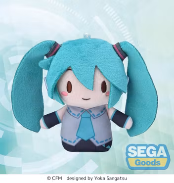 Hatsune Miku Fuwa Petit Plush Figure Finger Mascot