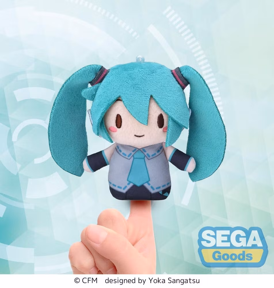 Hatsune Miku Fuwa Petit Plush Figure Finger Mascot