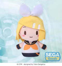 Kagamine Rin & Len Fuwa Petit Plush Kagamine Rin Finger Mascot