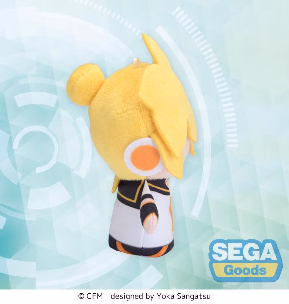 Kagamine Rin & Len Fuwa Petit Plush Figure Kagamine Len Finger Mascot