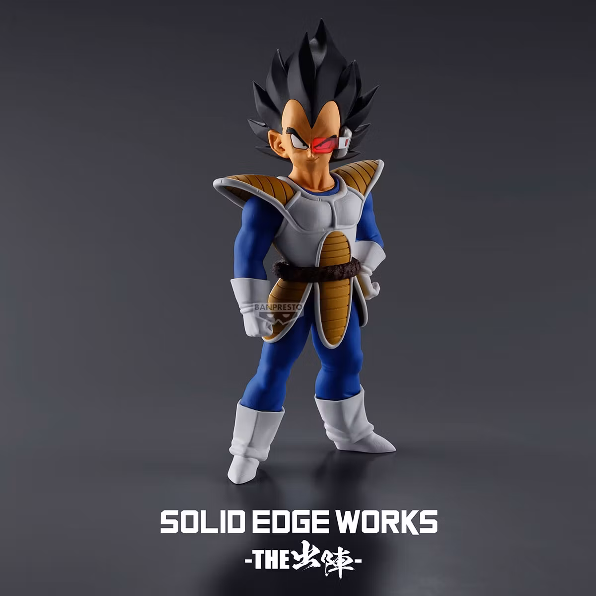 Dragon Ball Z Solid Edge Works Vegeta Figure