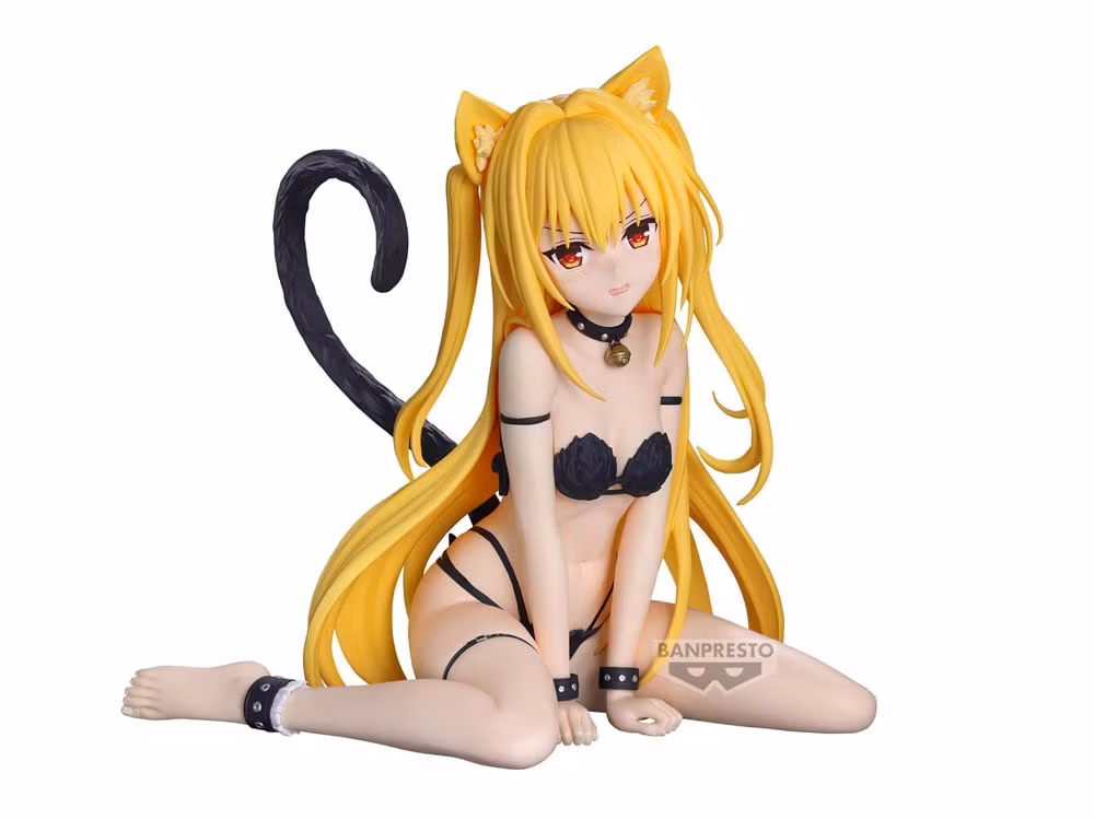 To Love-Ru Darkness Nyarls Collection Golden Darkness (Sitting Ver.) Figure