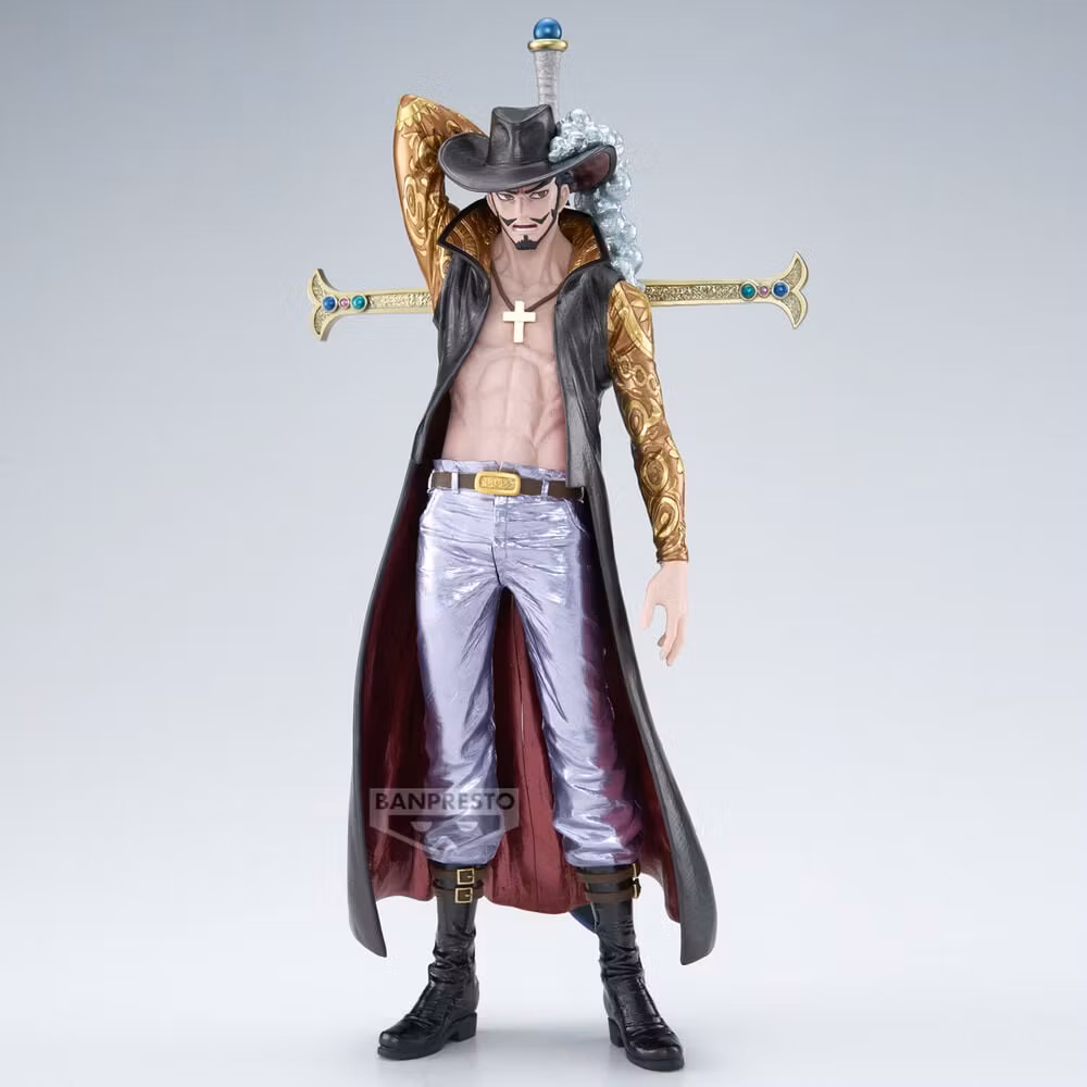 One Piece Premium Dracule Mihawk (The Metallic) Figure