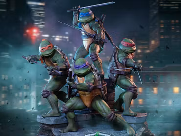 Teenage Mutant Ninja Turtles (1990) 1/6 Scale Movie Diorama